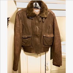 VINCE Leather Jacket